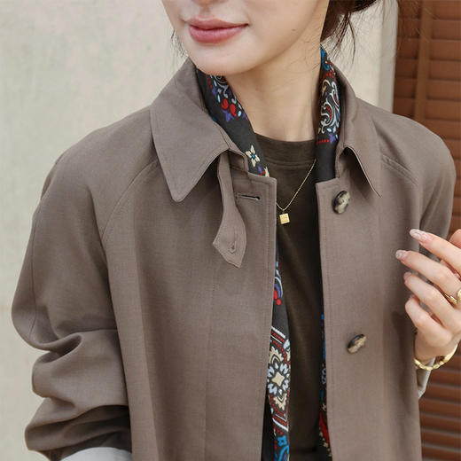 良木礼休闲长款风衣（Q259106） 商品图4