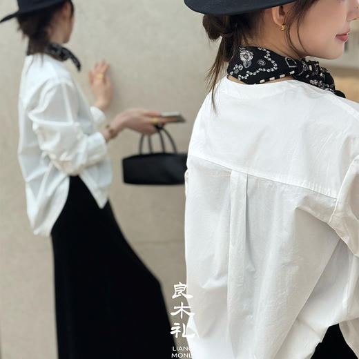 良木礼圆领衬衫（Q2591833） 商品图4