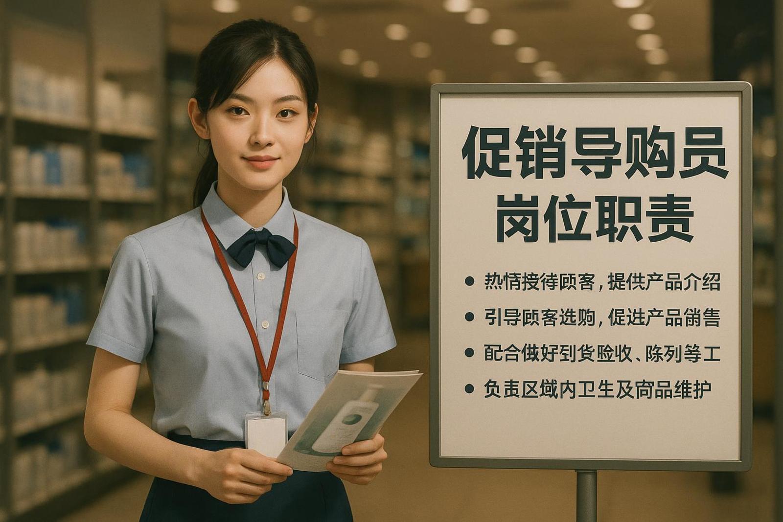 促销导购员的核心职责有哪些?