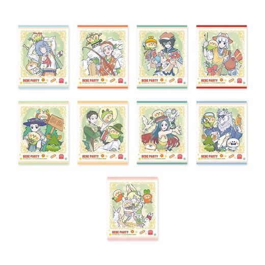 非人哉x小鹦鹉BEBE联名系列 伪拍立得 全9种 8包/盒 国谷 商品图0