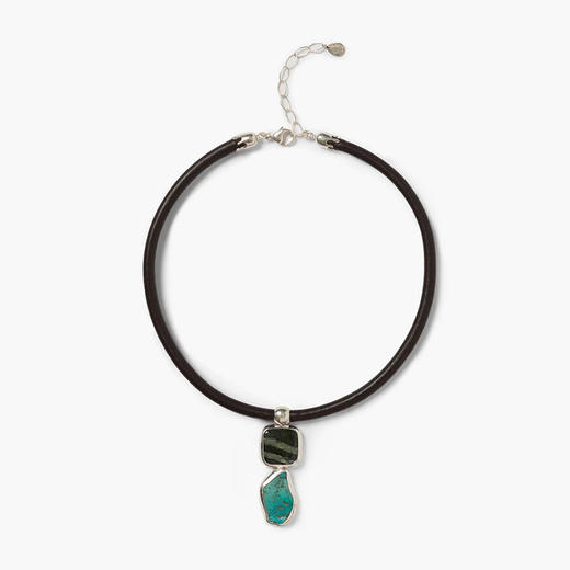 北京仓｜Chan Luu-Totem-图腾 绿松石 吊坠 皮革绳 项链［美国设计师］ 商品图6