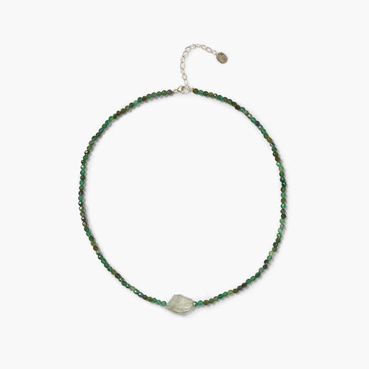 北京仓｜Chan Luu-Claire-绿水晶 吊坠 东陵石 串珠 项链［美国设计师］ 商品图3