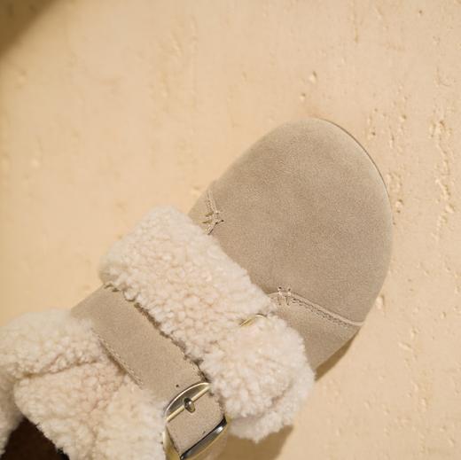 西村名物2025年冬季新款内增高雪地靴吐司勃肯鞋毛毛鞋T25DS49371 商品图8