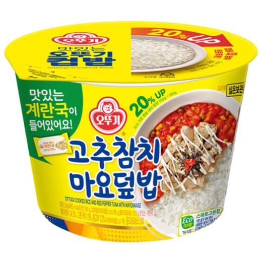 不倒翁辣椒金枪鱼沙拉盖饭285.5g오뚜기 고추참치 마요덮밥 商品图0