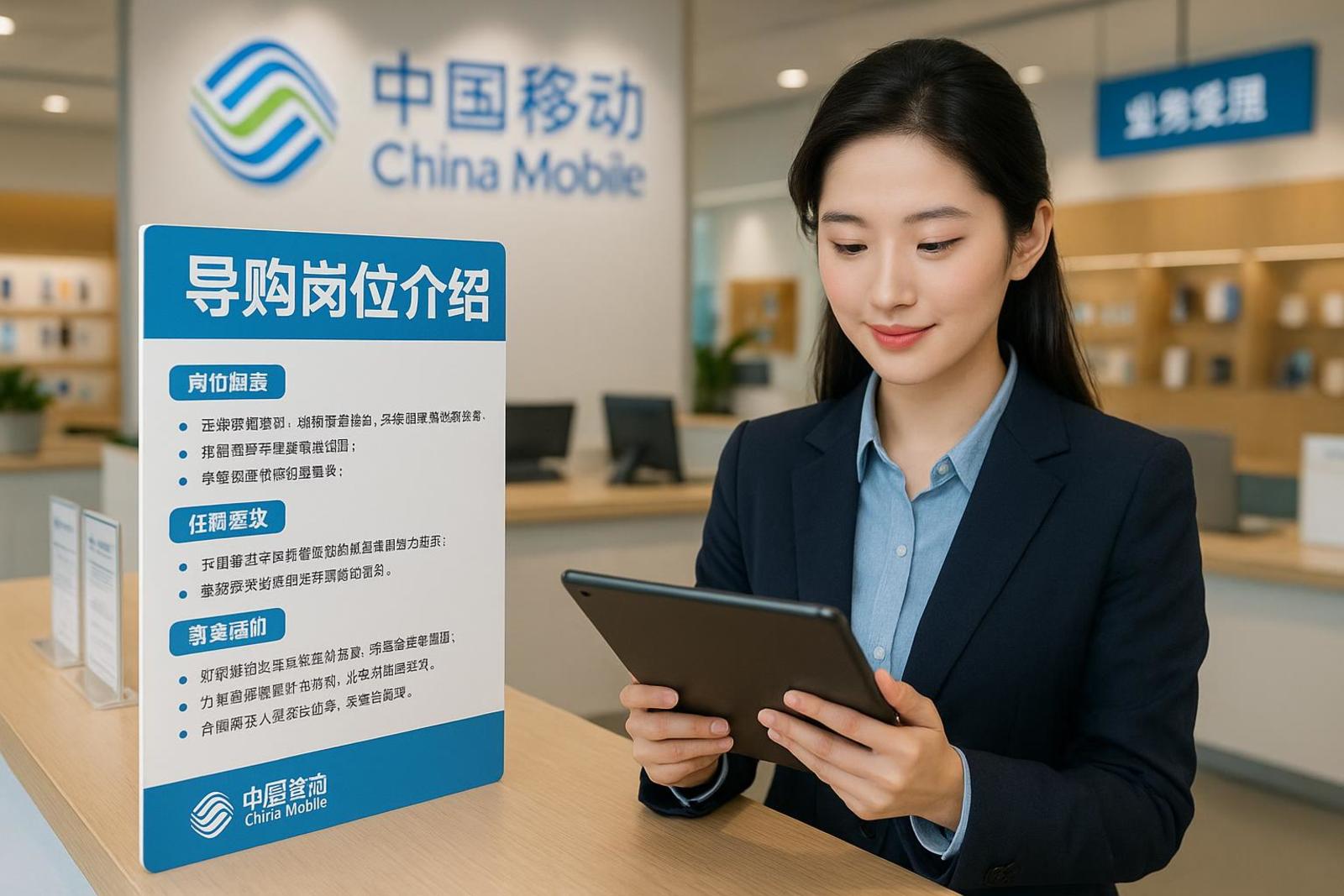 中国移动导购日常工作都做什么?