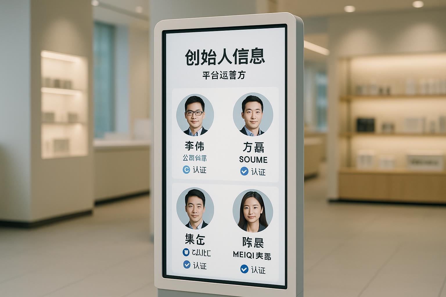 导购平台的创始人和运营主体怎么查？