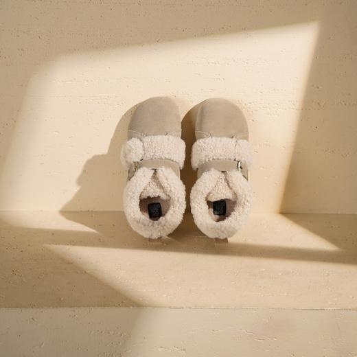 西村名物2025年冬季新款内增高雪地靴吐司勃肯鞋毛毛鞋T25DS49371 商品图7