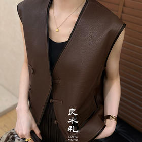 【特价不退不换】【预售7天】良木礼绵羊皮马甲（Q2592449）