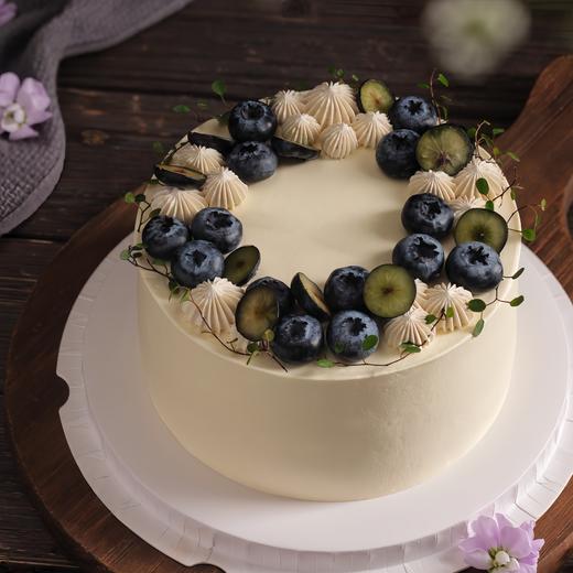 【蓝莓时光】鲜果奶油蛋糕 商品图0