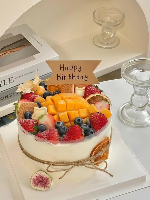 【水果缤纷2】叮当CAKE爆款生日蛋糕-鲜果奶油蛋糕 商品图0