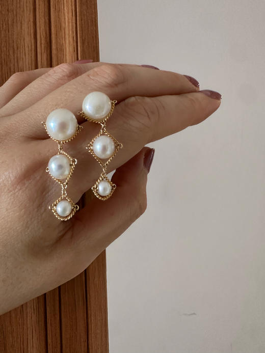 SpoiledBrat Jewelry凡尔赛系列 | 珍珠耳钉 商品图1