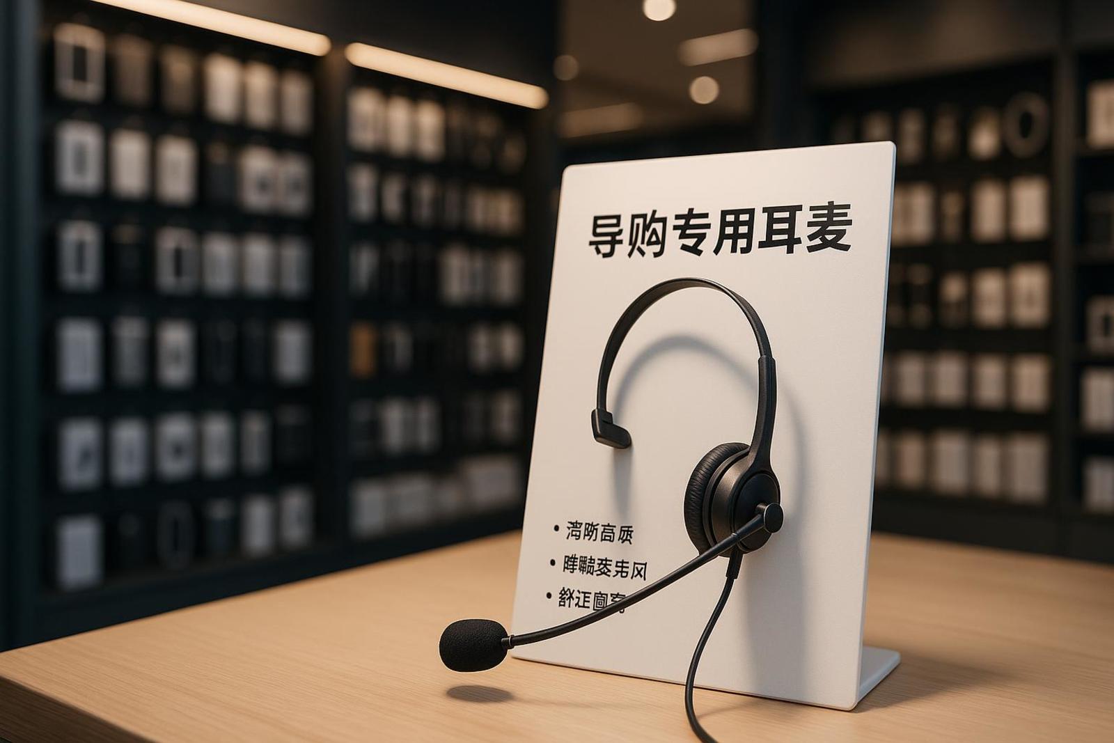 导购专用耳麦是什么?适用场景有哪些