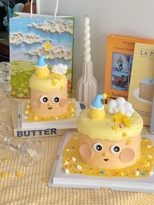 【4寸星星人蛋糕】叮当CAKE-鲜果奶油蛋糕 商品图1