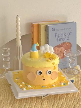 【星星人蛋糕】叮当CAKE爆款生日蛋糕-鲜果奶油蛋糕