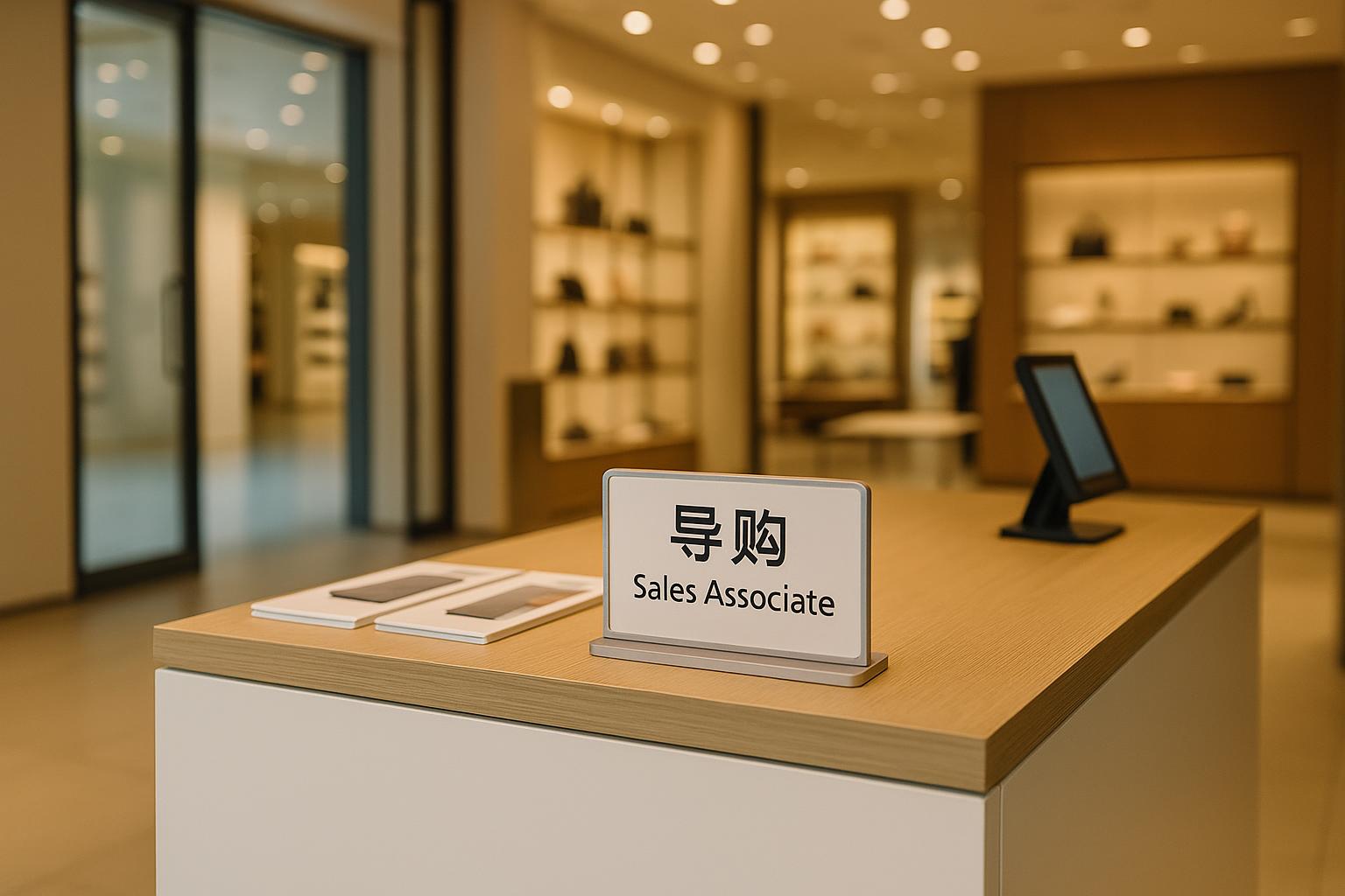 导购职位英文怎么表达？