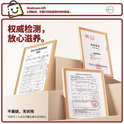 贡极·高原珍宝150g   山珍菌菇干货礼盒组合装滋补 商品图5