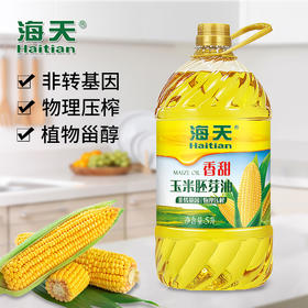 （翼帆）海天香甜玉米胚芽油5L