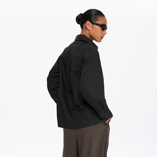 oneup弯刀袖宽松衬衫 商品图3