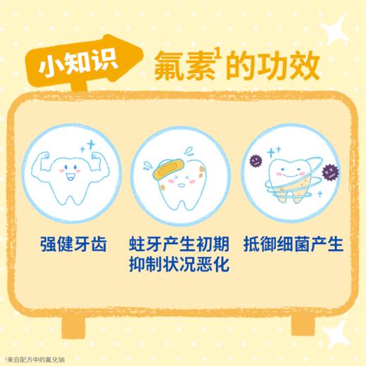 狮王齿力佳巧虎酵素儿童进口牙膏60g 商品图3