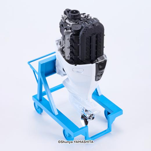 【GSC现货】PLAMAX MF-97 minimum factory Minori with Honda 船外机 BF350 冠军白 商品图3