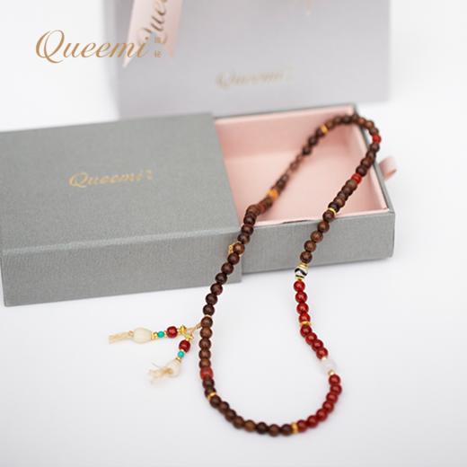 9折优惠 |「一叶知千秋」柿子焙茶味蛋糕&「知秋」项链/手串(三圈) 商品图10