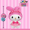Jazwares 8英寸My Melody 美乐蒂萌趣毛绒玩偶 （心型睡裙） 商品缩略图1