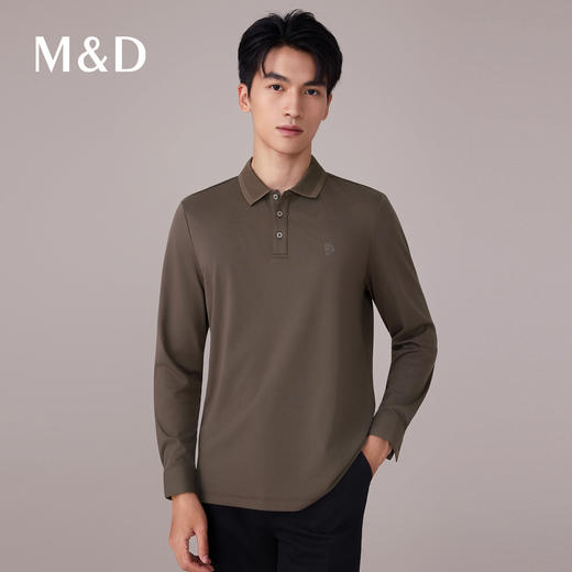 【名盾】长袖POLO衫M0CL11785A 商品图2