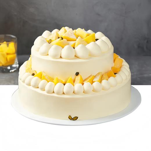 【双层芒芒多多】鲜果奶油蛋糕 商品图0
