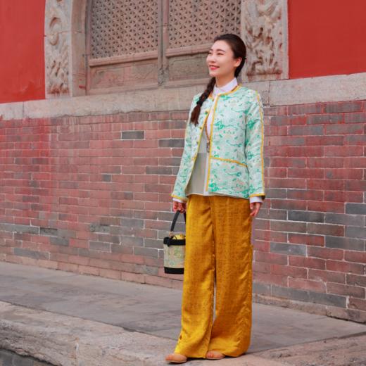 【2026东衣作】阔腿裤（24709615华金-高定款）
 商品图0