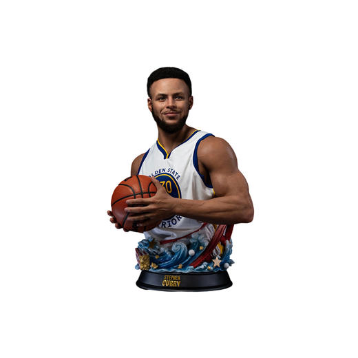 王牌化身 NBA库里正版半身像蜡像级手办摆件潮玩高档收藏模型（2026年第2季度发货） 商品图0