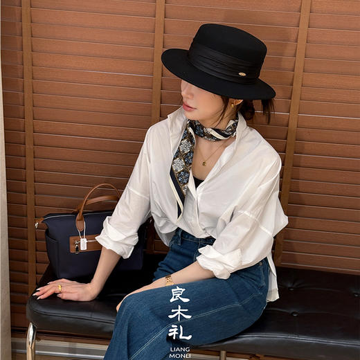 【预售7天】良木礼翻领衬衫（Q258494F） 商品图7