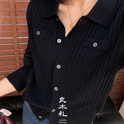 【特价不退不换】【预售7天】良木礼羊毛开衫（Q258465） 商品图5