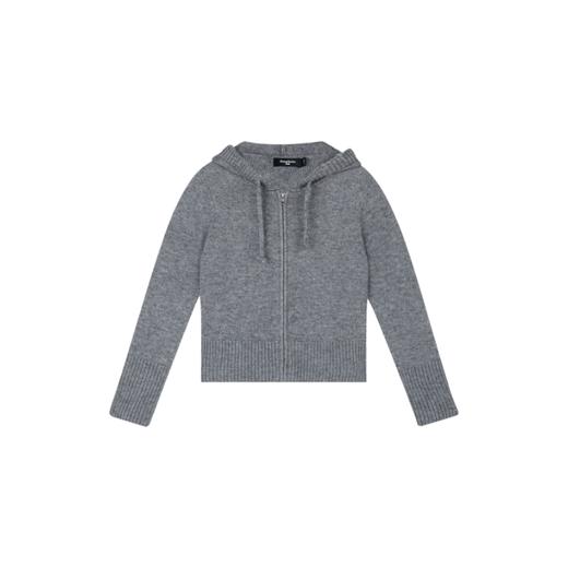 oneup粗针连帽拉链毛衣 商品图5