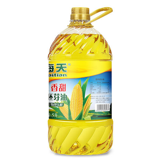 （翼帆）海天香甜玉米胚芽油5L 商品图4