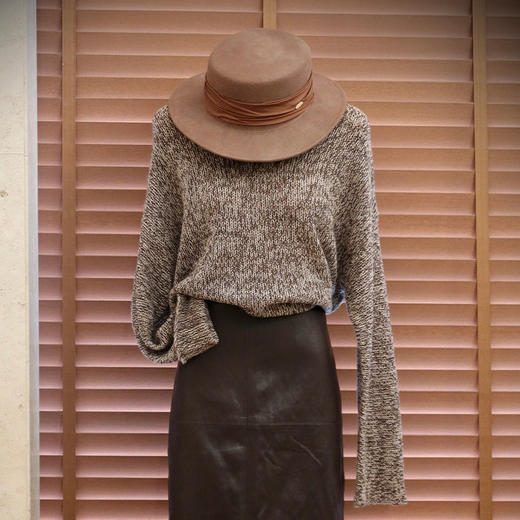 【特价不退不换】良木礼山羊绒V领上衣（Q2592461） 商品图3