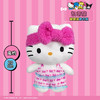 Jazwares 8英寸HELLO KITTY 凯蒂猫萌趣毛绒玩偶（蝴蝶结粉衣） 商品缩略图1