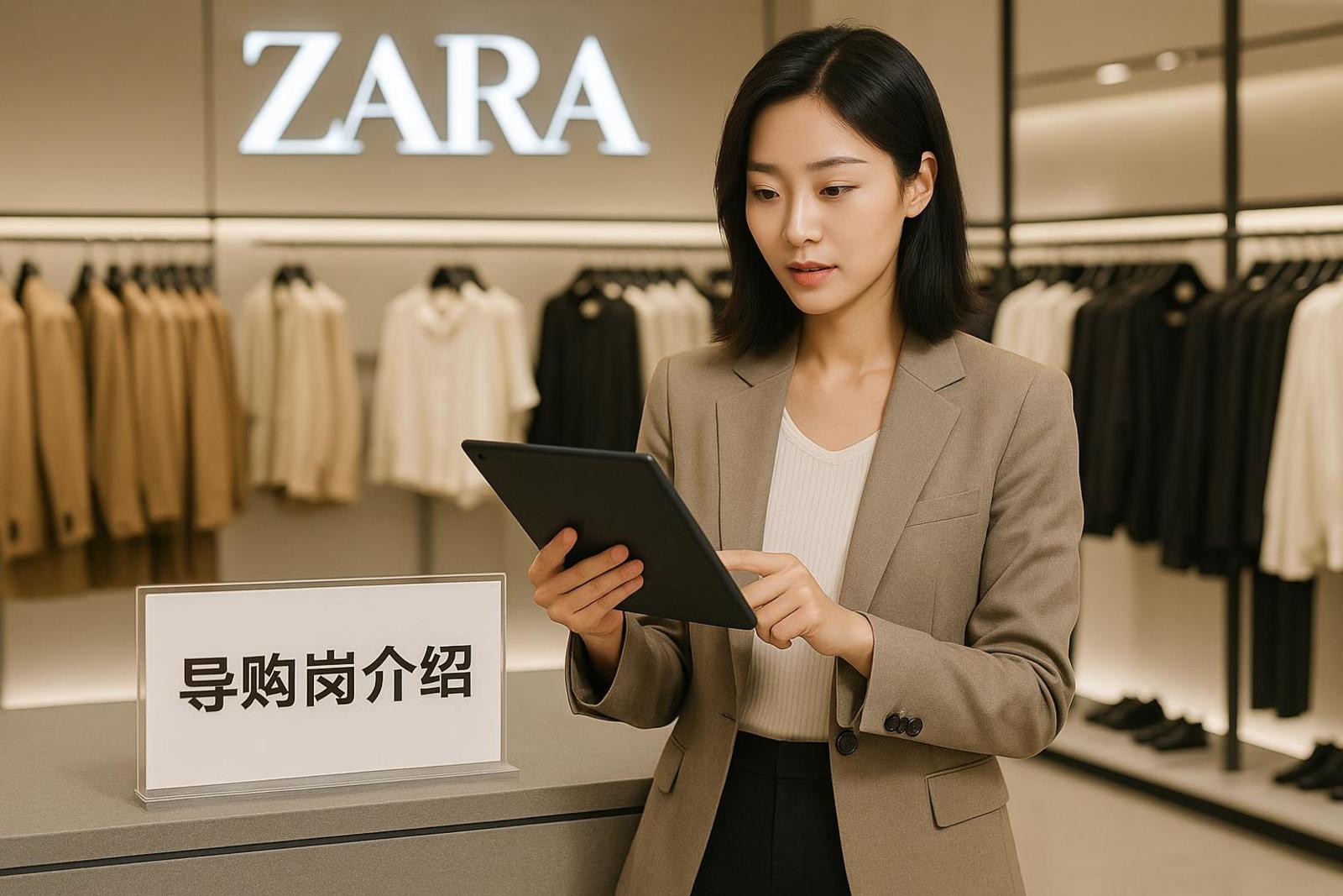 导购ZARA具体指什么角色?