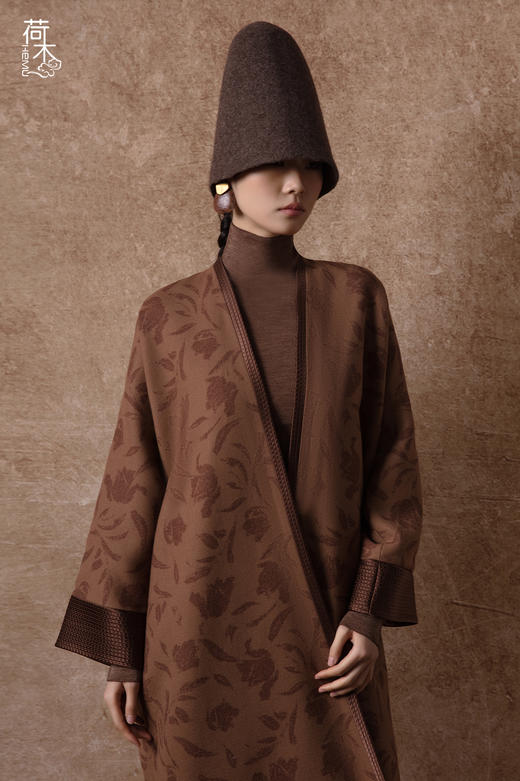 荷木HEMU丨花境·长外套 商品图0