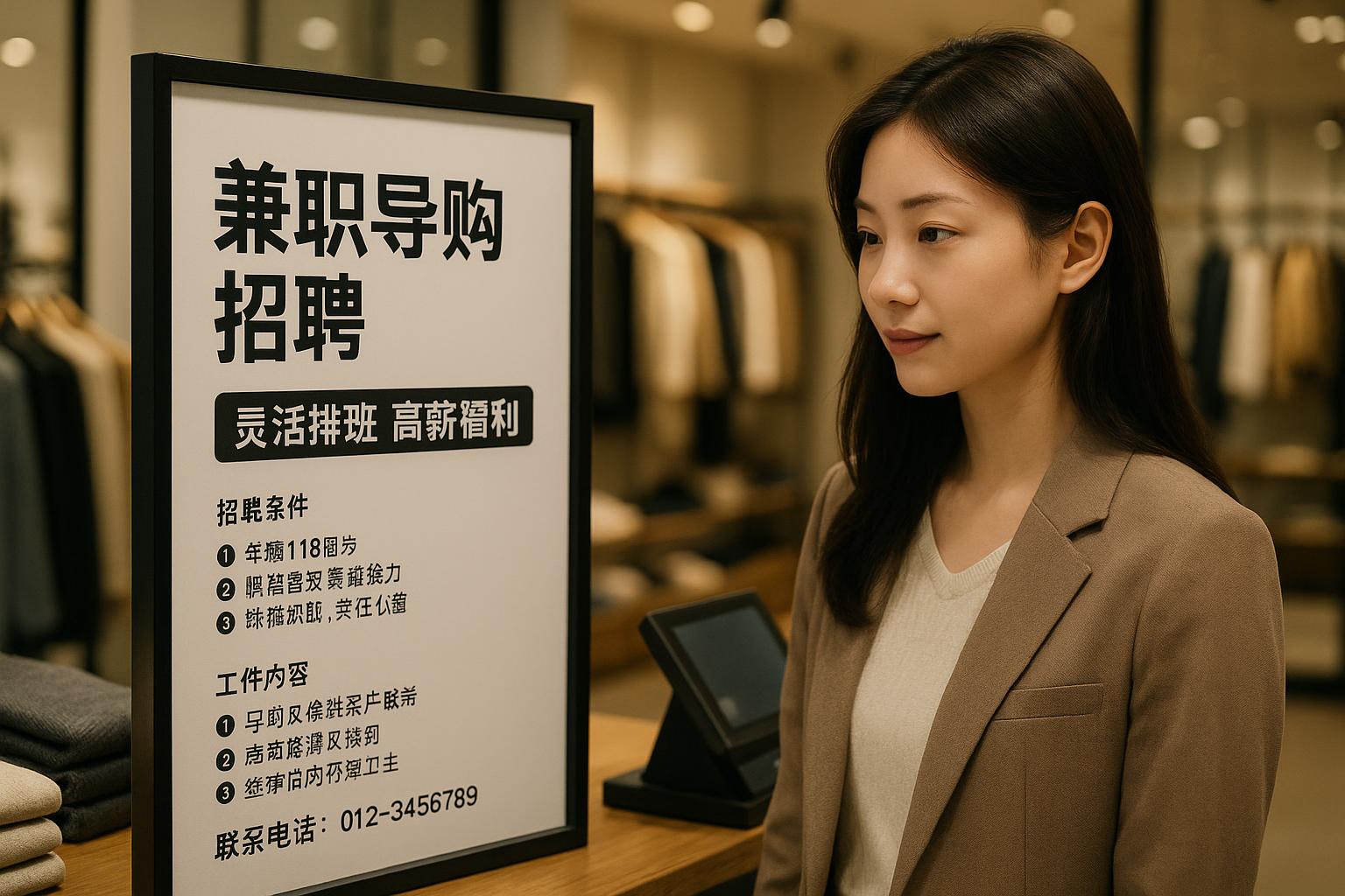 兼职导购每天要做些什么？