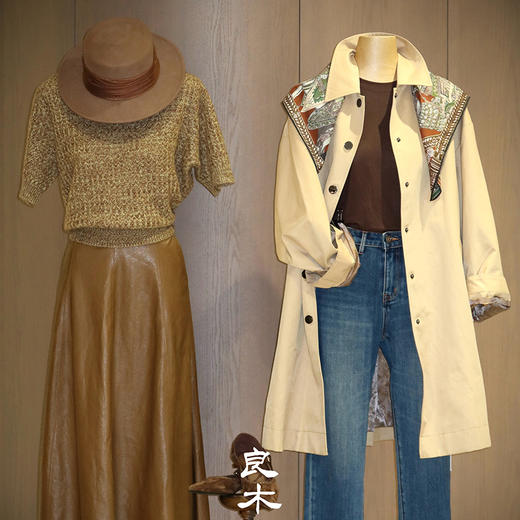 【部分现货】良木礼长款风衣(361586) 商品图1