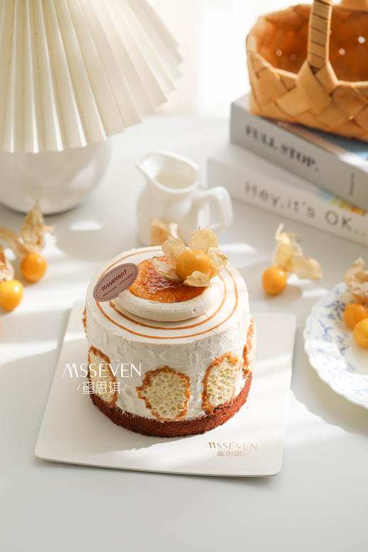 焦糖烤奶皮子蛋糕 商品图2