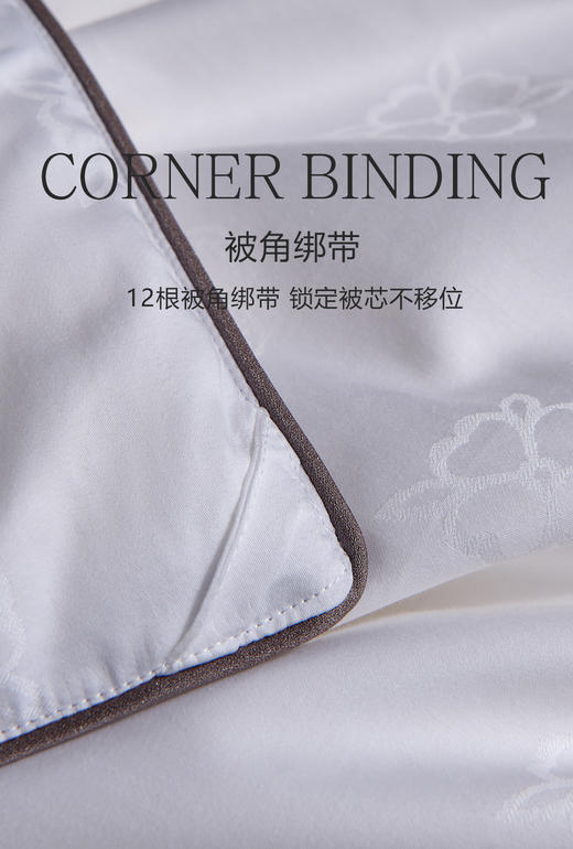 【换季出清】自然醒伊芙琳玻尿酸桑蚕丝被玻尿酸桑蚕丝长丝春秋被轻奢60支全棉大提花冬被单人双人被四叶草LB 商品图8