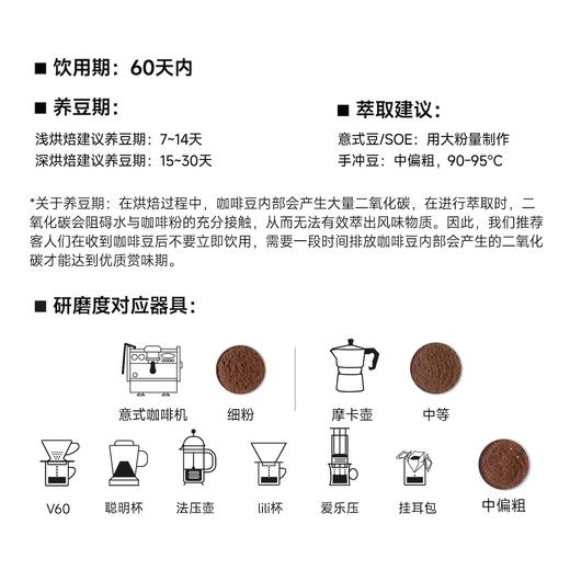 埃塞俄比亚 西达摩 斑斓 日晒 浅烘焙 单品手冲咖啡豆 商品图3