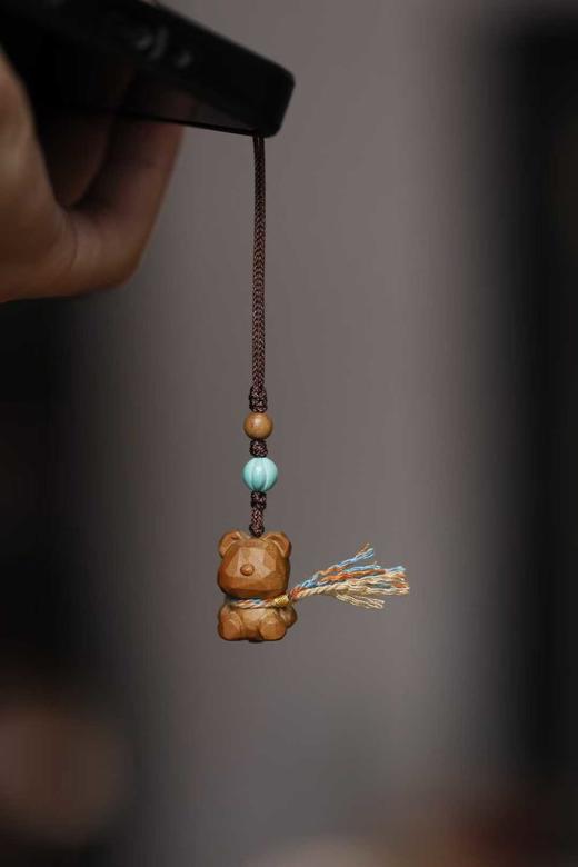 熊宝宝°老山檀香钥匙扣挂件 商品图5