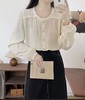 取消 【重工刺绣小衫】蕾丝款～560秋季新品蕾丝领长袖小衫-喜出 商品缩略图1