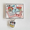 读者书店 | 读者×桃学薇隆 读者城市冰箱贴奶油小方·上海 小笼包·上海 商品缩略图0