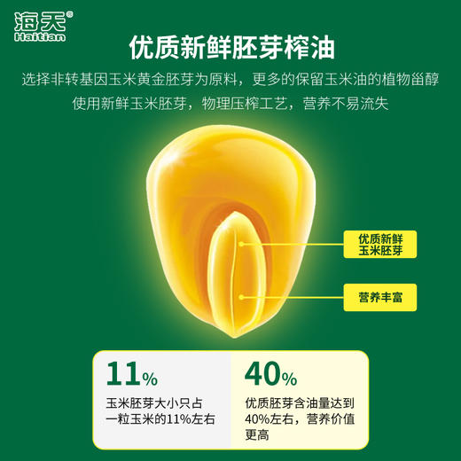 （翼帆）海天香甜玉米胚芽油5L 商品图8