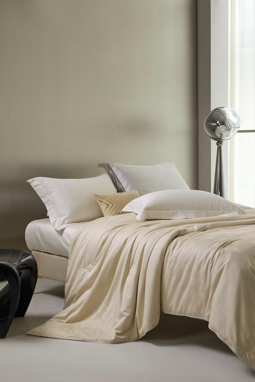 【换季出清】自然醒伊芙琳玻尿酸桑蚕丝被玻尿酸桑蚕丝长丝春秋被轻奢60支全棉大提花冬被单人双人被四叶草LB 商品图9