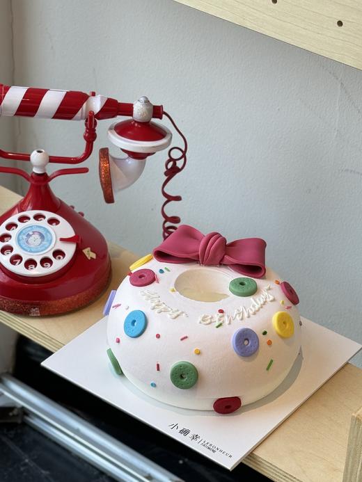 甜甜圈蝴蝶结·奶油蛋糕 商品图0