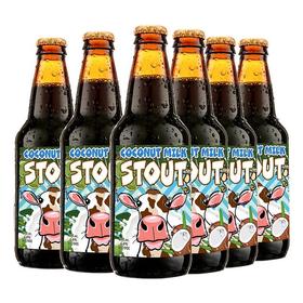 美国进口迷失海岸精酿啤酒椰子糖牛奶巧克力355ml